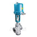 TS oil  gas  steam  flow control  electric regulating valve